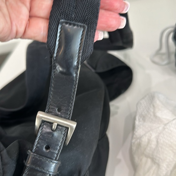 AUTHENTIC PRADA BLACK  NYLON BACKPACK - Picture 6 of 11